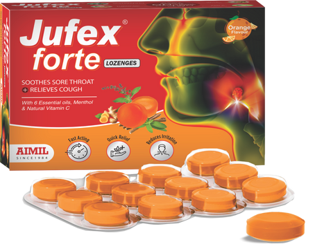 Aimil Jufex Forte Lozenges (3 X 12 Lozenges)