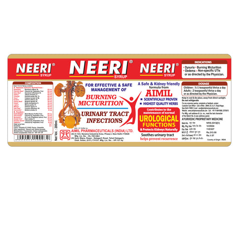 Neeri Syrup (Pack of 3)